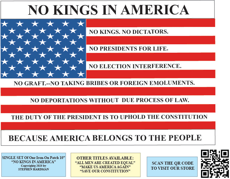 NO KINGS IN AMERICA