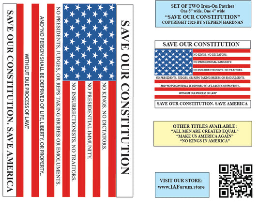 SAVE OUR CONSTITUTION