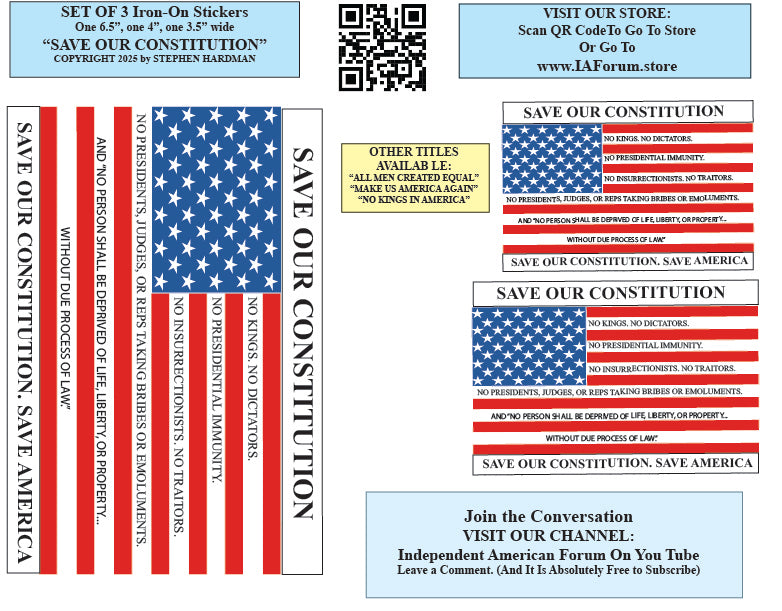 SAVE OUR CONSTITUTION