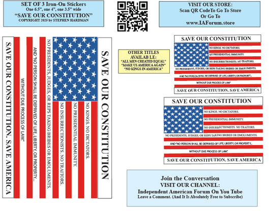 SAVE OUR CONSTITUTION