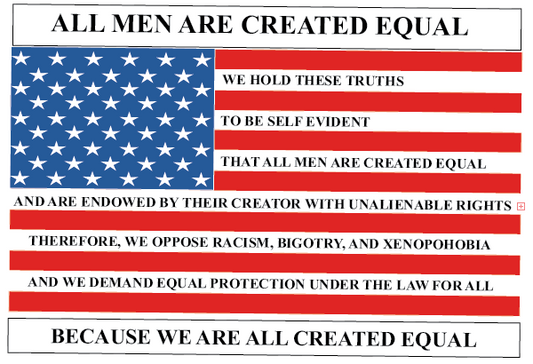 ALL MEN ARE CREATED EQUAL